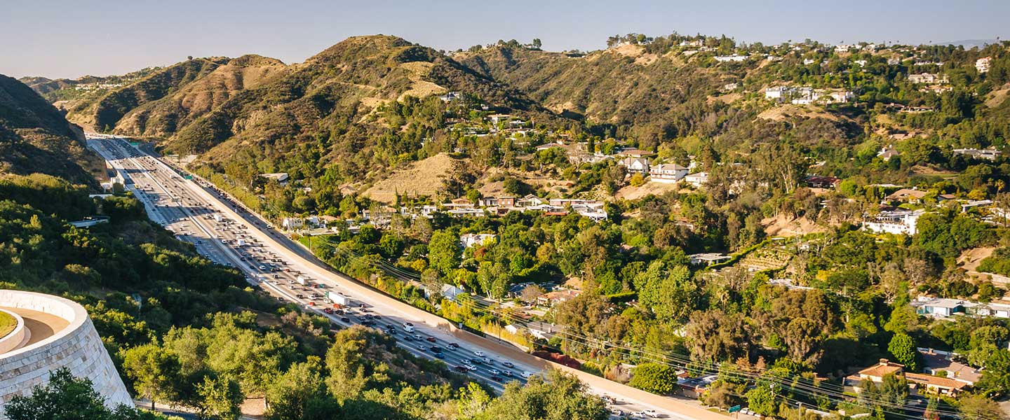 Aerial Brentwood, California